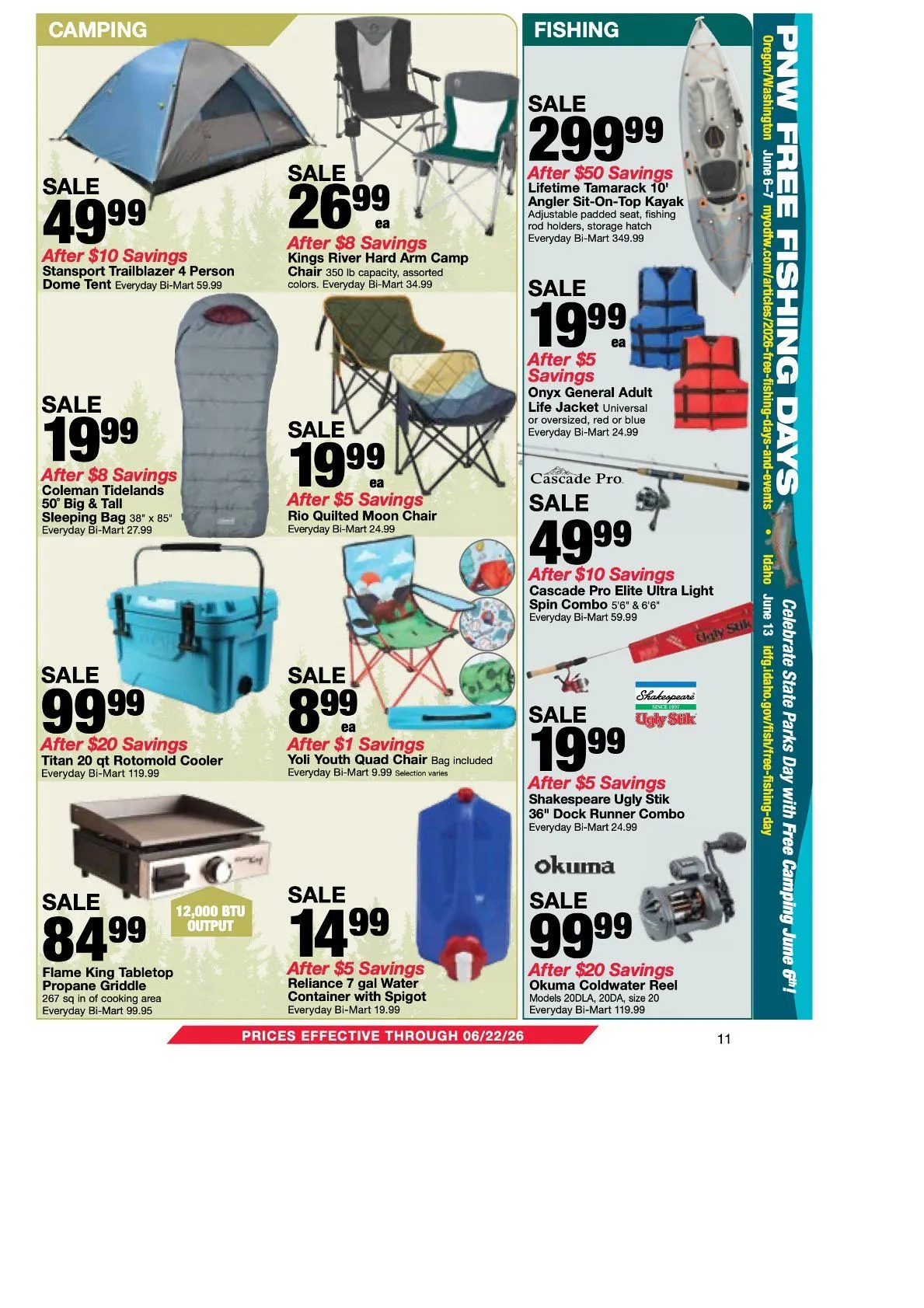 Weekly ad Bi-Mart Sales from June 2 to June 22 2026 - Page 11