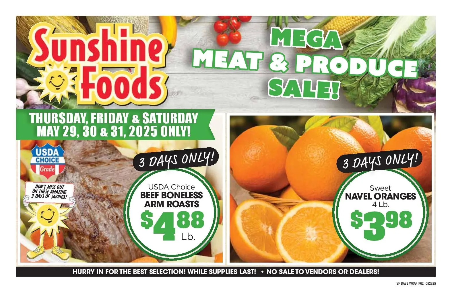 Weekly ad Sunshine Foods Sales from May 28 to June 3 2025 - Page 10