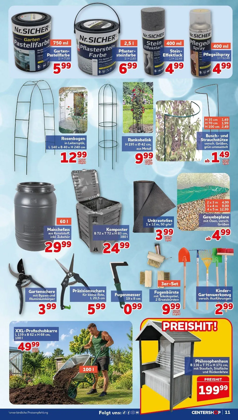CENTERSHOP Prospekte von 13. Juli bis 18. Juli 2026 - Prospekt seite 11