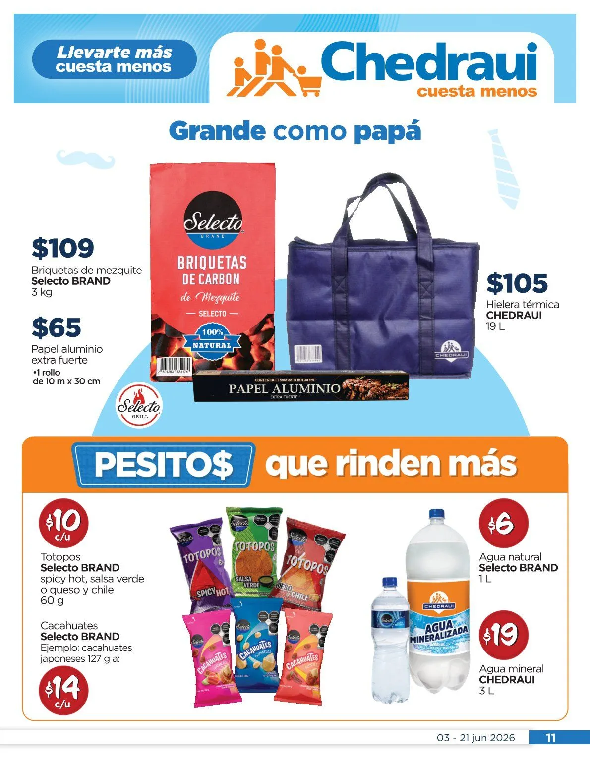 Catálogo de Chedraui Ofertas 3 de junio al 21 de junio 2026 - Pagina 11