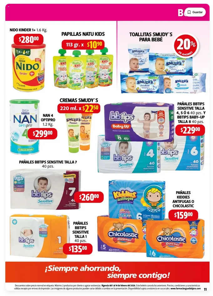 Catálogo de Farmacia Guadalajara Ofertas 1 de febrero al 14 de febrero 2026 - Pagina 11