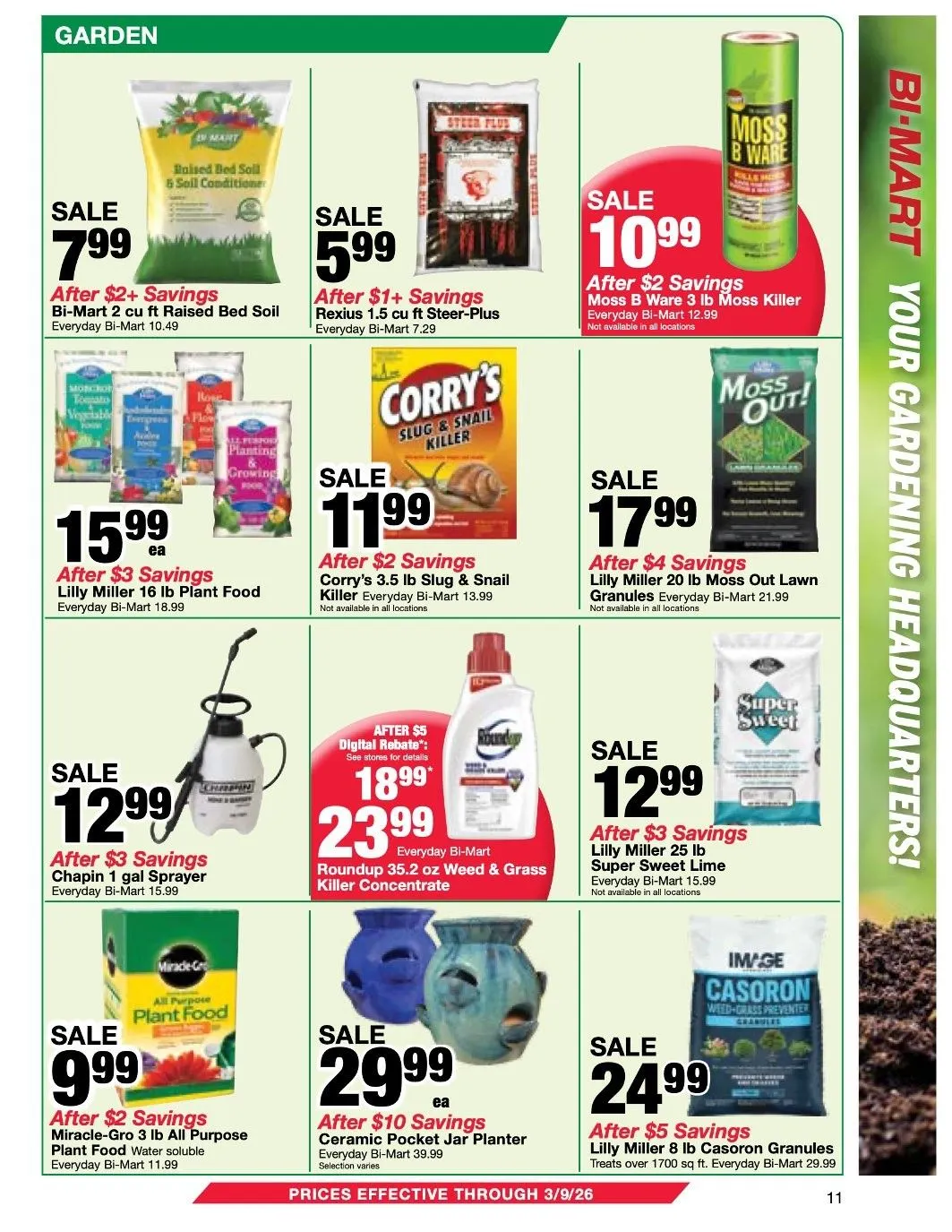 Weekly ad Bi-Mart Sales from February 24 to March 9 2026 - Page 11