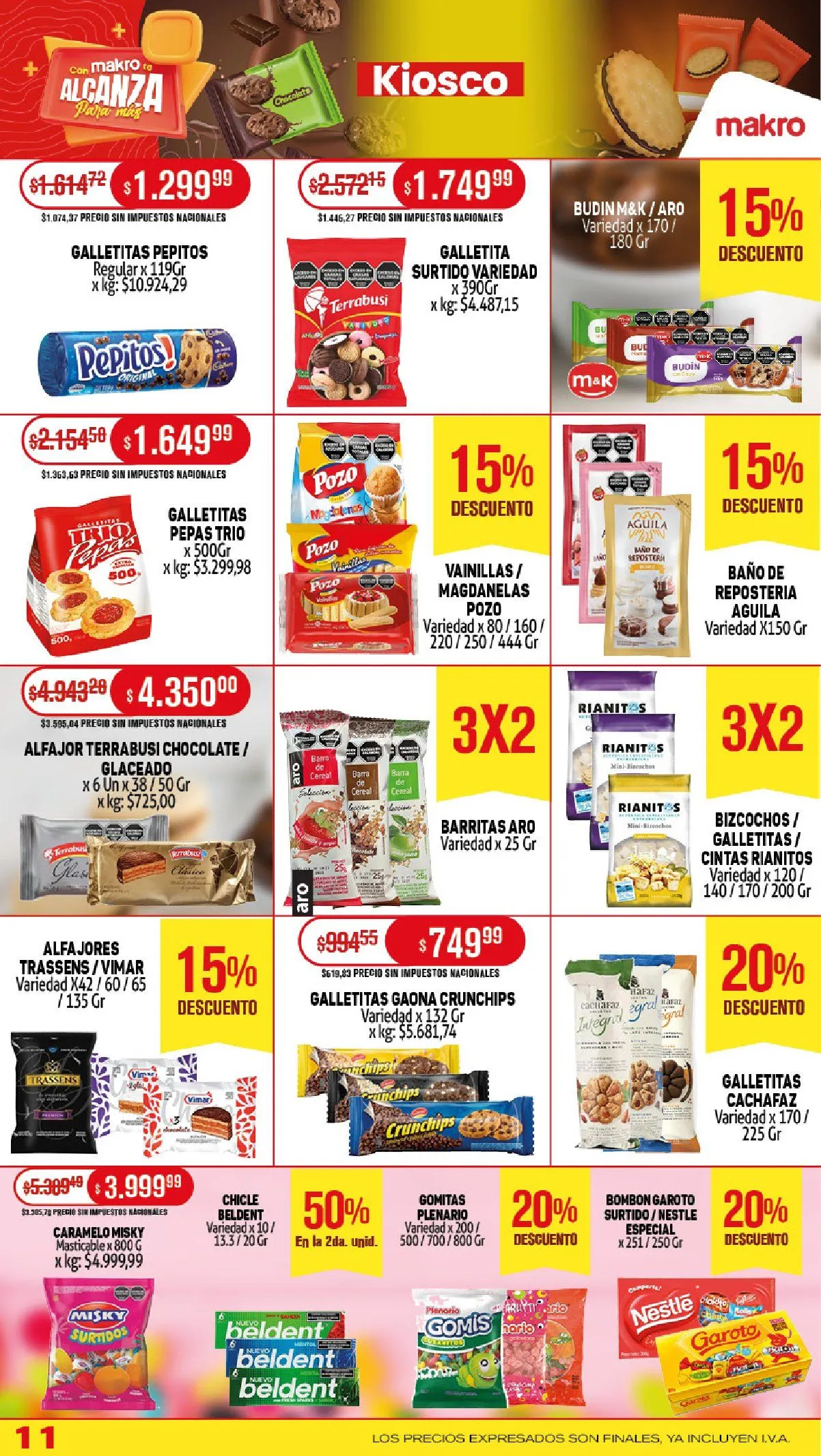 Ofertas de Makro - Catálogos semanales 14 de agosto al 21 de agosto 2025 - Página 11 del catálogo