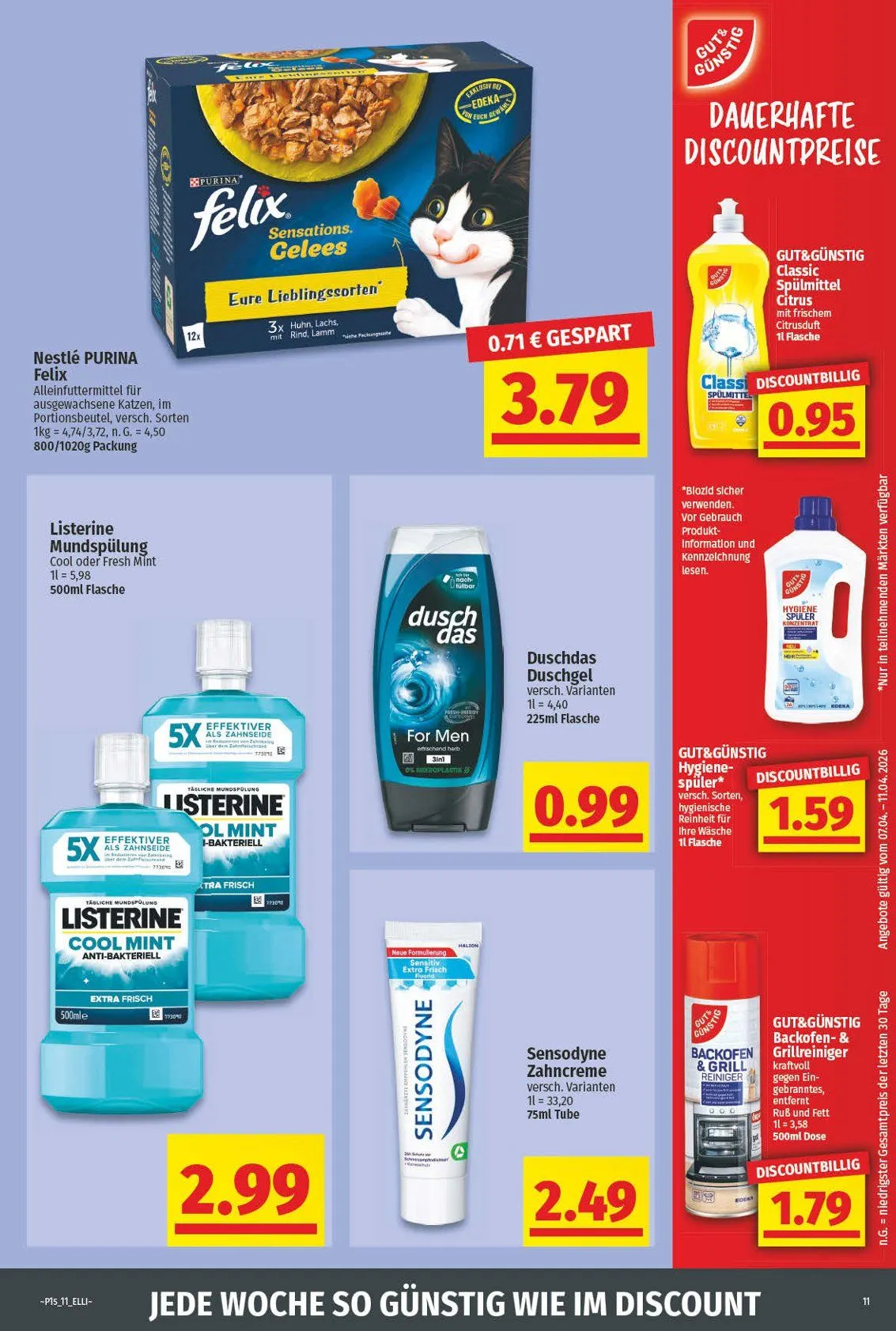 Elli Markt Prospekte von 4. April bis 11. April 2026 - Prospekt seite 11