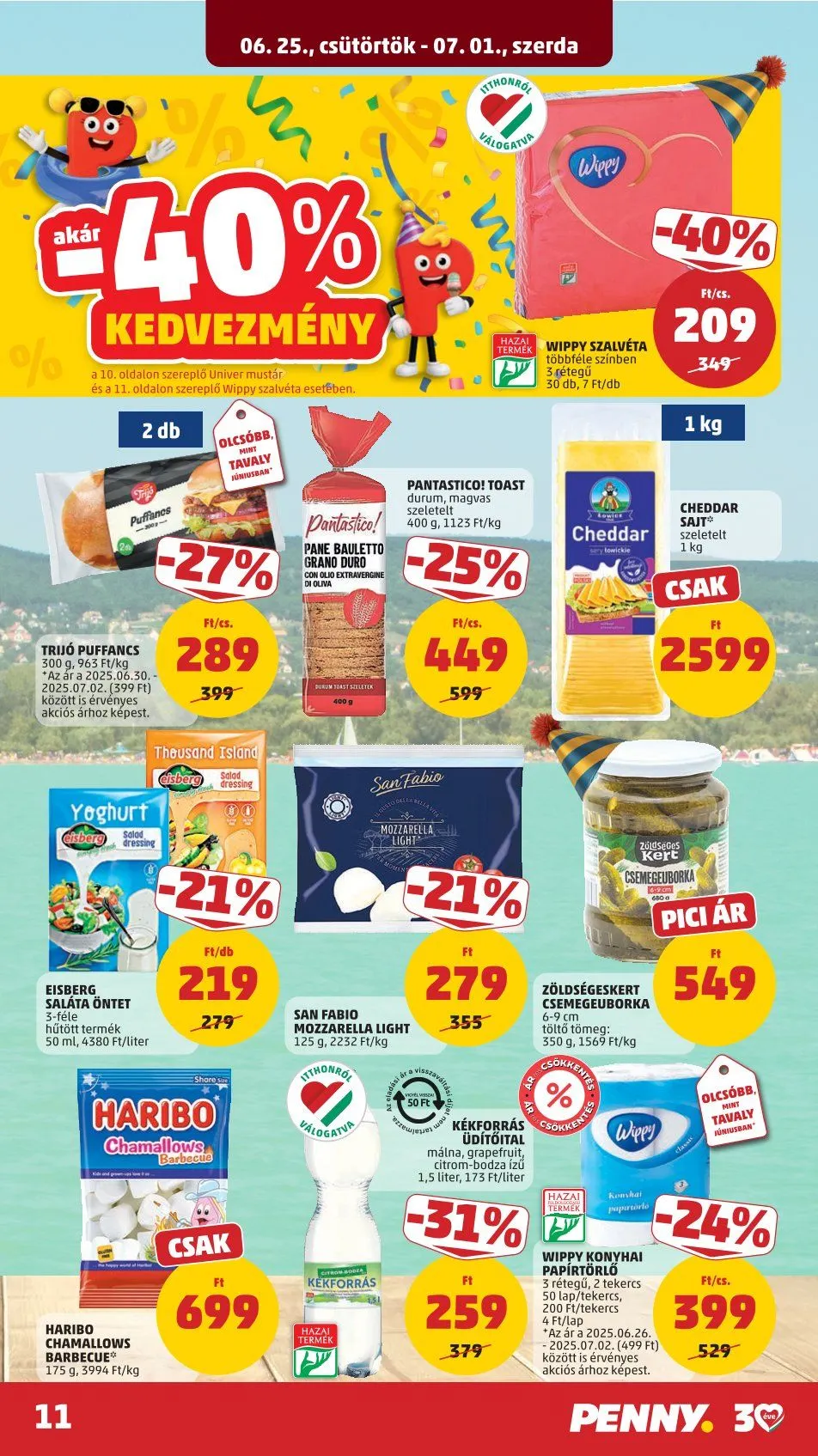 Katalógus  Penny Market legfrissebb ajánlatai június 25.-tól július 1.-ig 2026. - Oldal 11