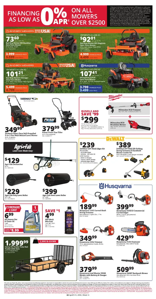 Weekly ad Rural king Sales from April 9 to April 15 2026 - Page 11