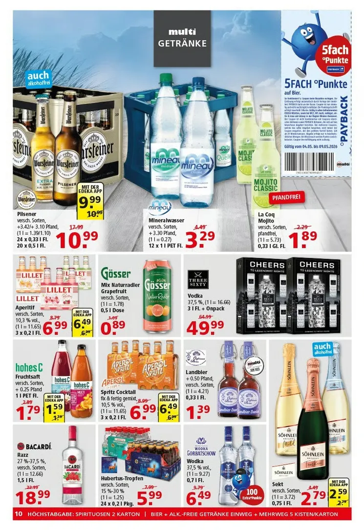 Multi Markt Angebote von 4. Mai bis 9. Mai 2026 - Prospekt seite 11