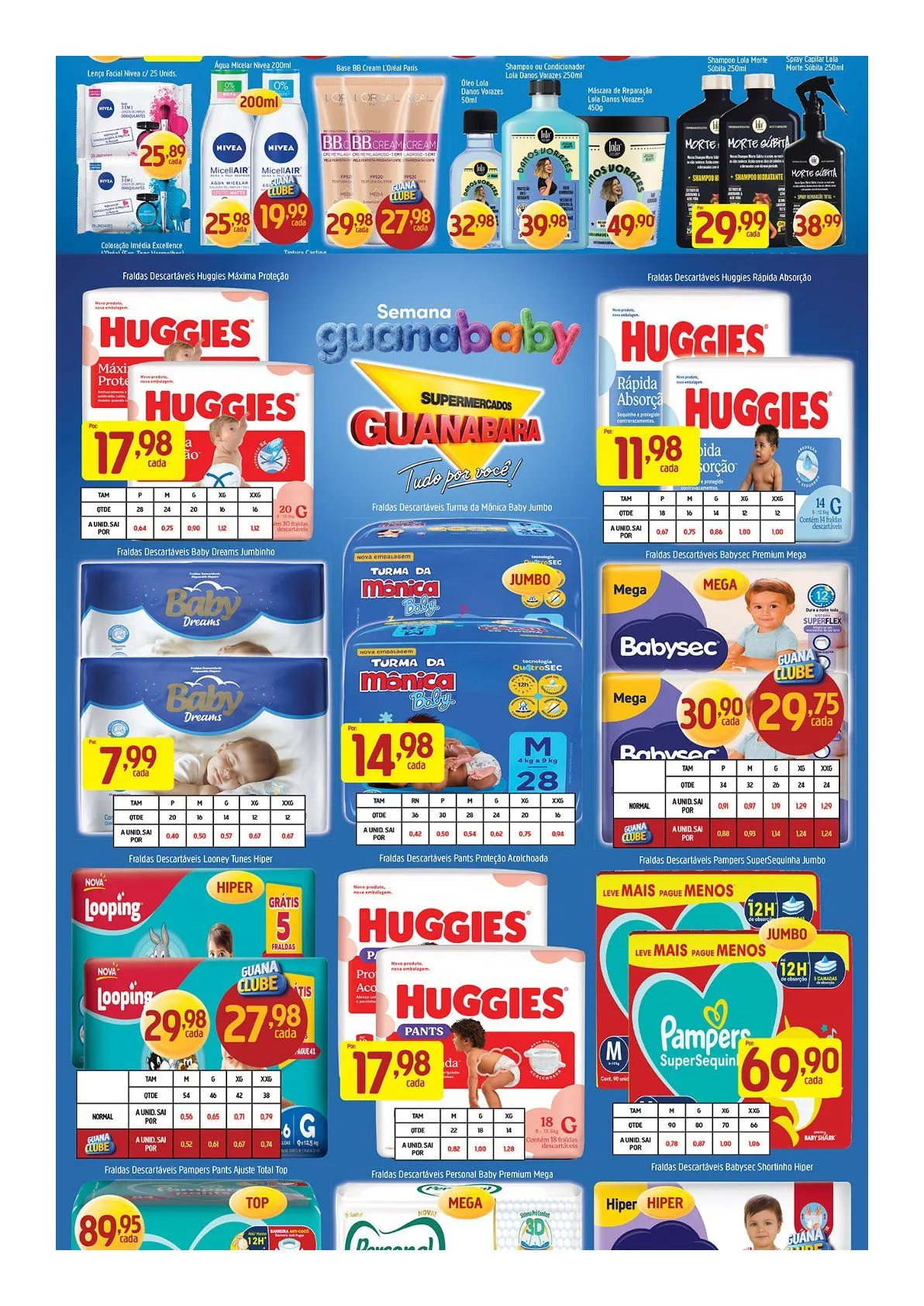 Encarte de  Folhetos Supermercados Guanabara 16 de julho até 22 de julho 2026 - Pagina 11