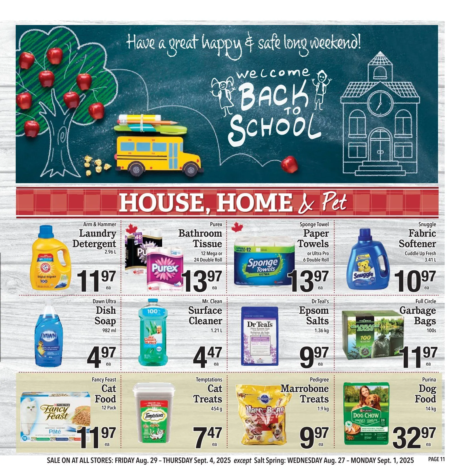 Country Grocer Sales from September 4 to September 10 2025 - flyer page 11