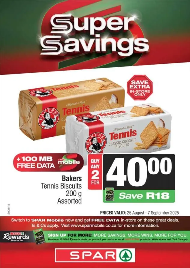 SPAR weekly ads from 25 August to 7 September 2025 - Catalogue Page 8