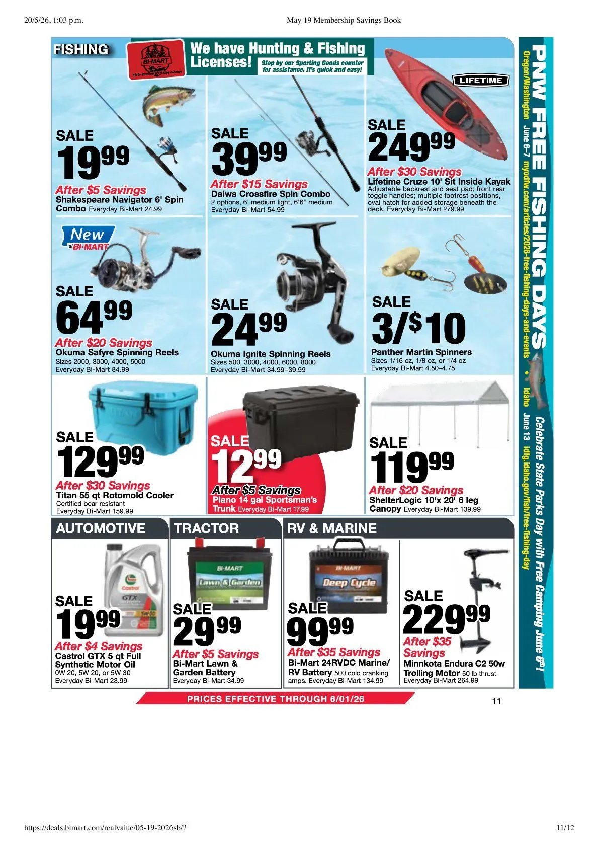 Weekly ad Bi-Mart Sales from May 19 to June 1 2026 - Page 11