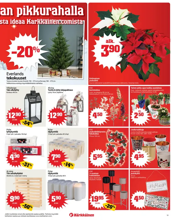 Kärkkäinen  Angebote voimassa alkaen 3. joulukuuta - 16. joulukuuta 2025 - Tarjouslehti sivu 11