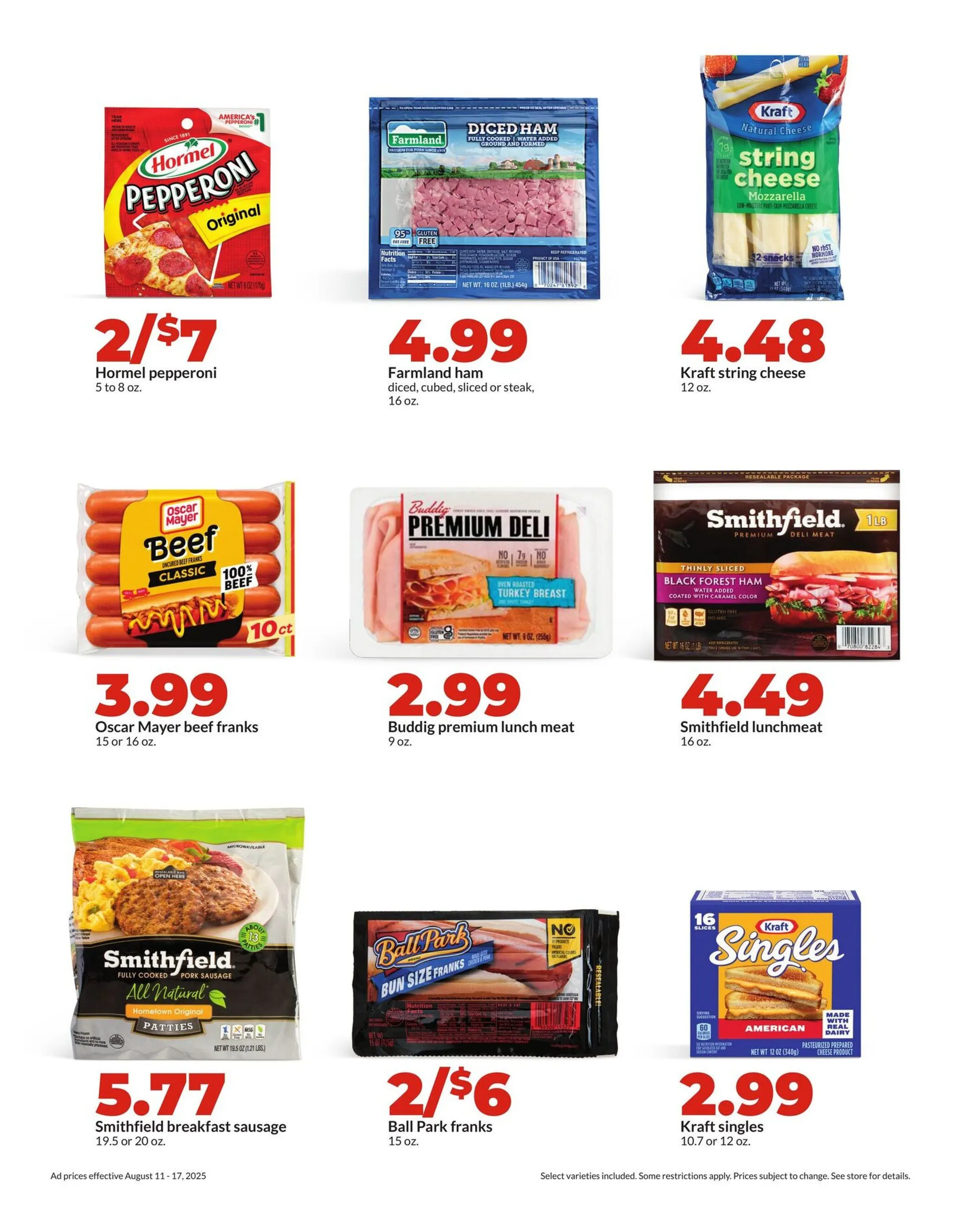 Weekly ad HyVee Sales from August 11 to August 17 2025 - Page 11