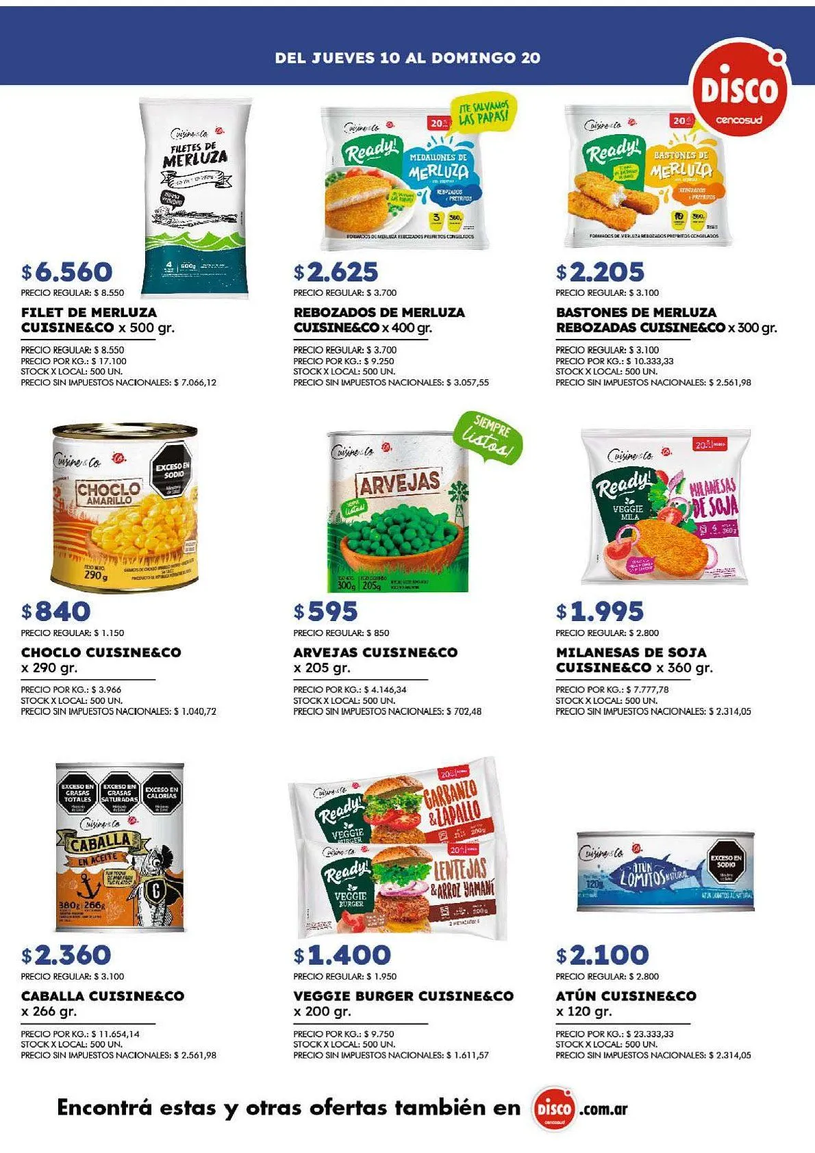 Ofertas de Disco Ofertas 15 de abril al 20 de abril 2025 - Página 11 del catálogo