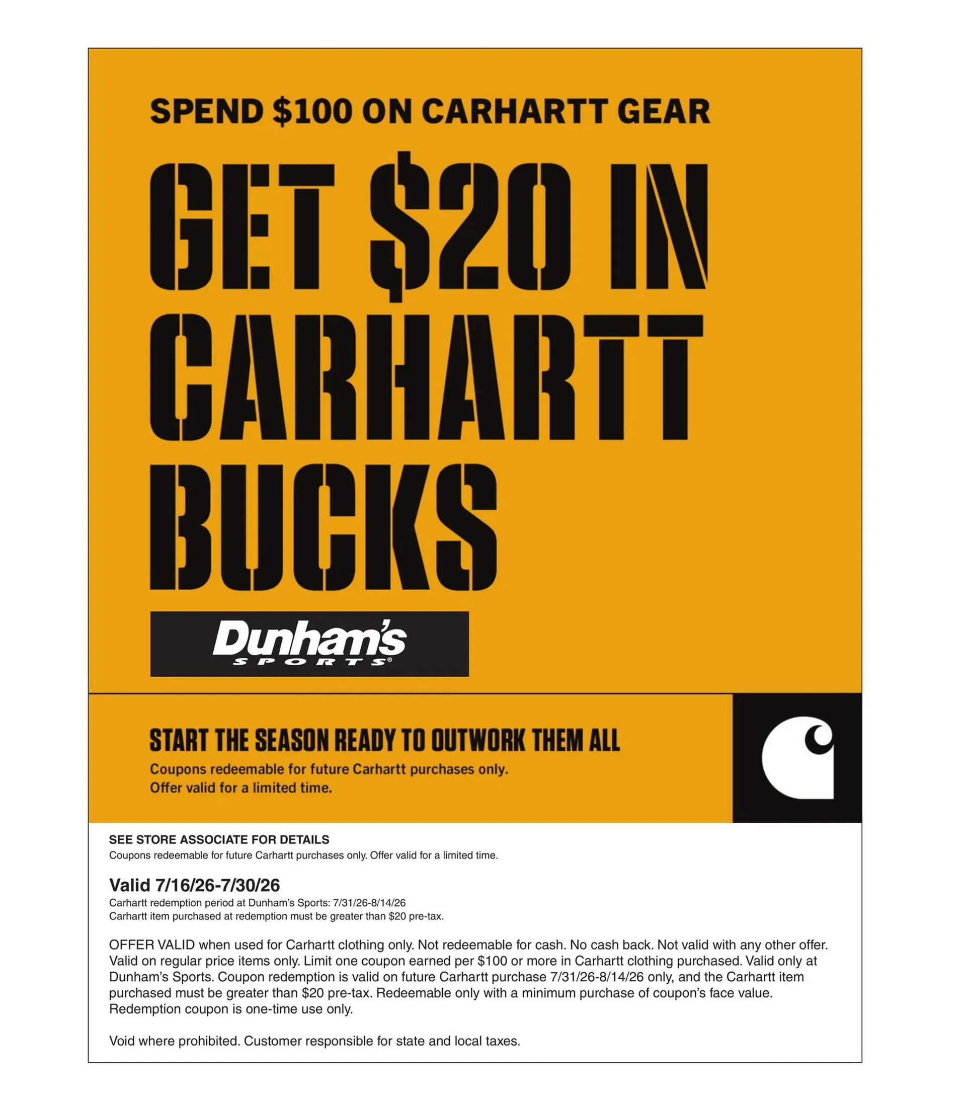 Weekly ad Dunham's Sports Sales from July 18 to July 23 2026 - Page 11
