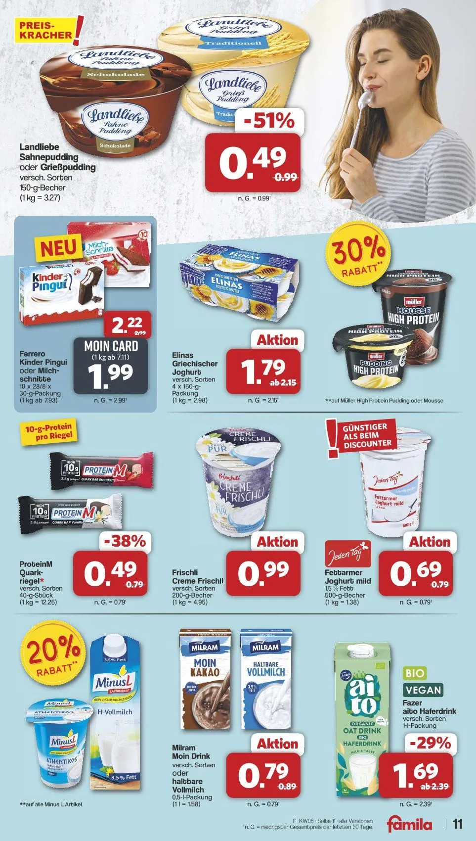  Famila Prospekte  von 2. Februar bis 7. Februar 2026 - Prospekt seite 11