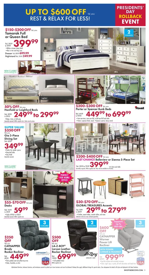 Weekly ad Boscov's  Sales from January 29 to February 4 2026 - Page 11