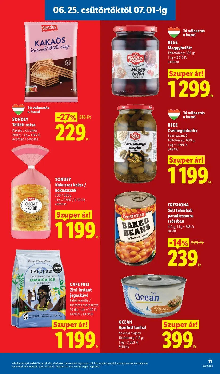 Katalógus Lidl legfrissebb ajánlatai június 25.-tól július 7.-ig 2026. - Oldal 11