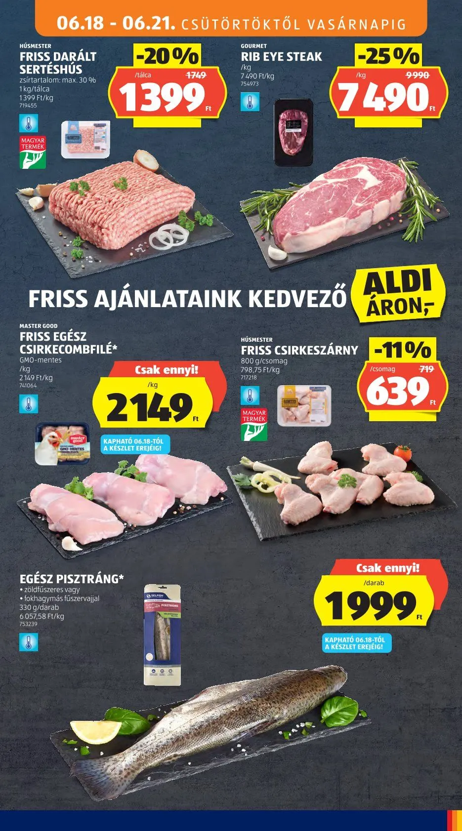 Katalógus Aldi legfrissebb ajánlatai június 18.-tól június 21.-ig 2026. - Oldal 11