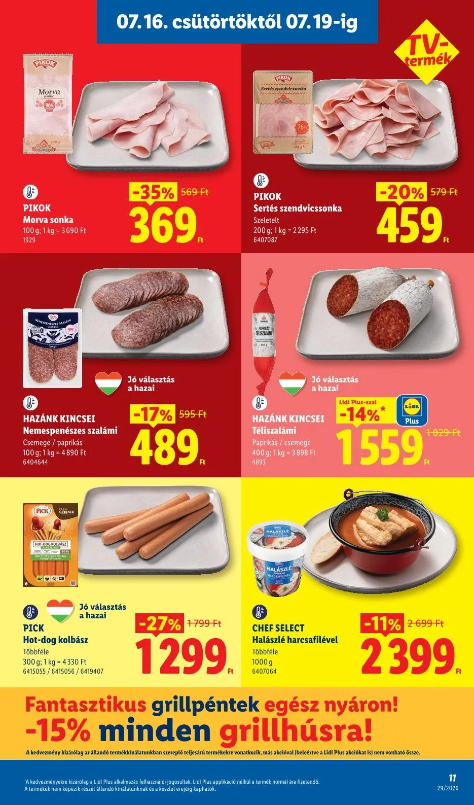 Katalógus Lidl  július 16.-tól július 22.-ig 2026. - Oldal 11