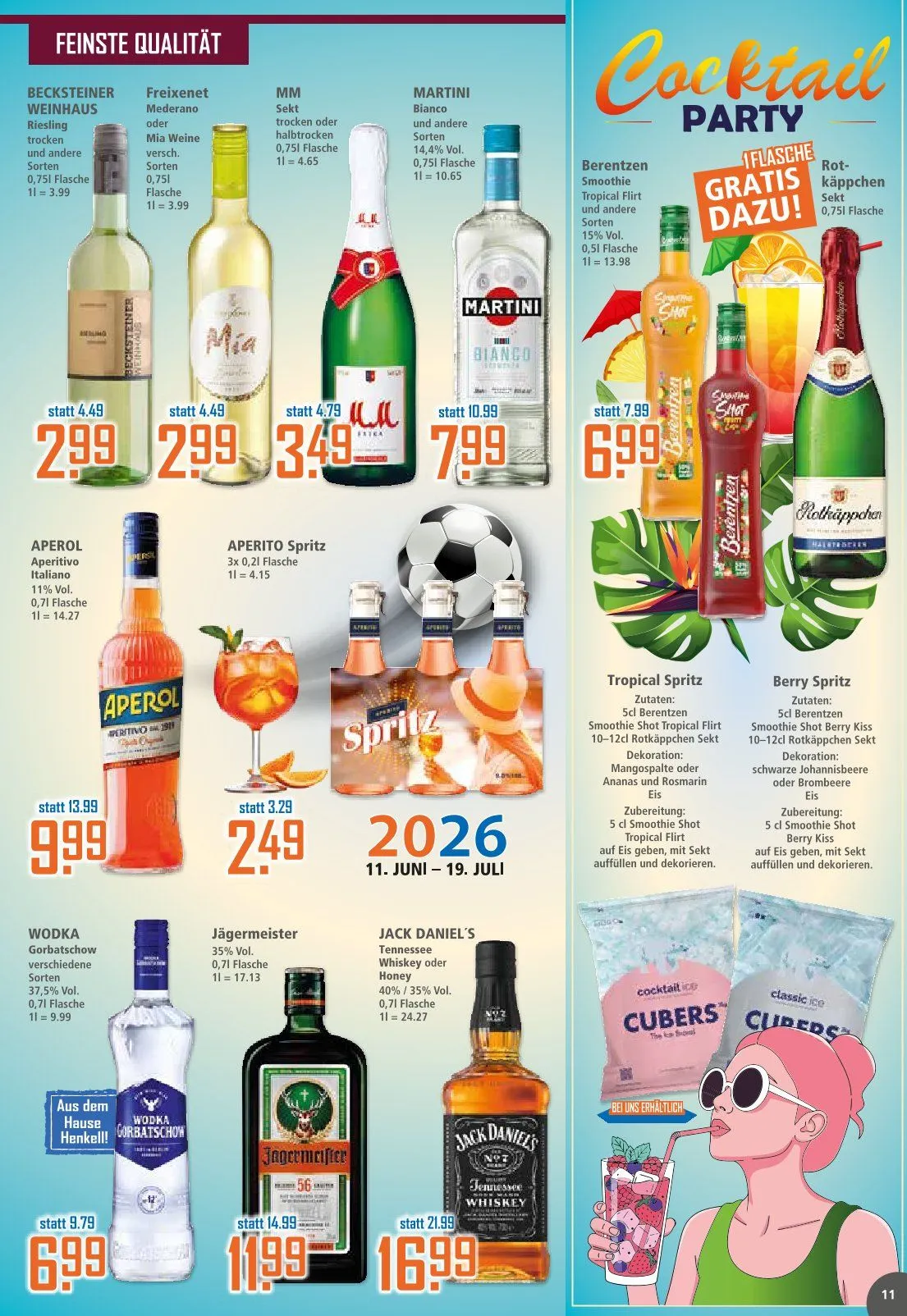 Klaas und Kock Angebote von 6. Juli bis 11. Juli 2026 - Prospekt seite 11