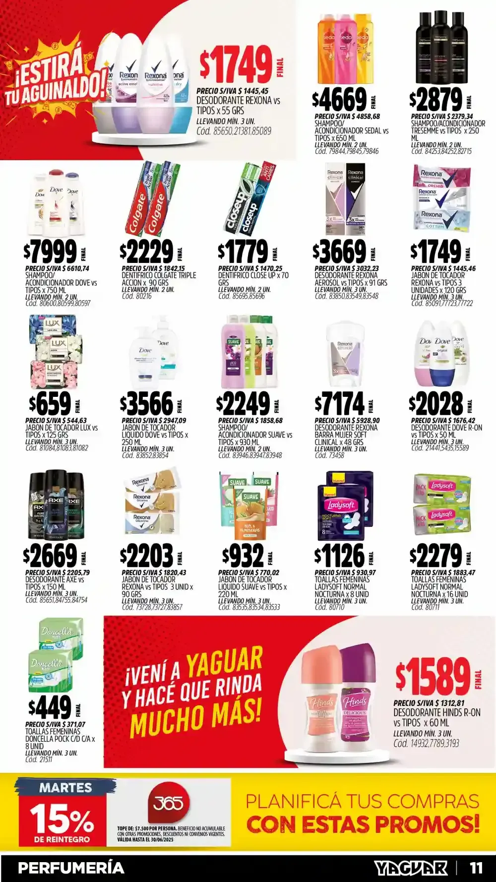 Ofertas de Ofertas Yaguar 23 de junio al 28 de junio 2025 - Página 10 del catálogo