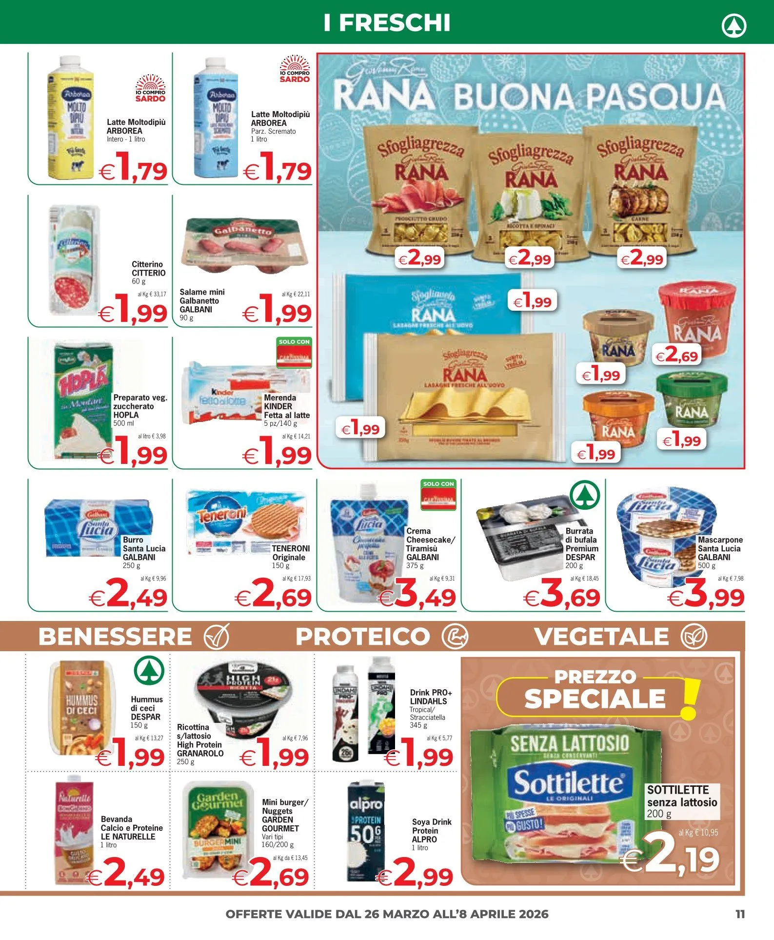 Volantini Despar da 26 marzo a 8 aprile di 2026 - Pagina del volantino 11