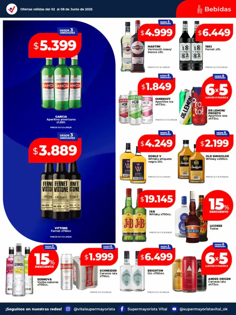 Ofertas de Ofertas de la semana Vital 2 de junio al 8 de junio 2025 - Página 12 del catálogo