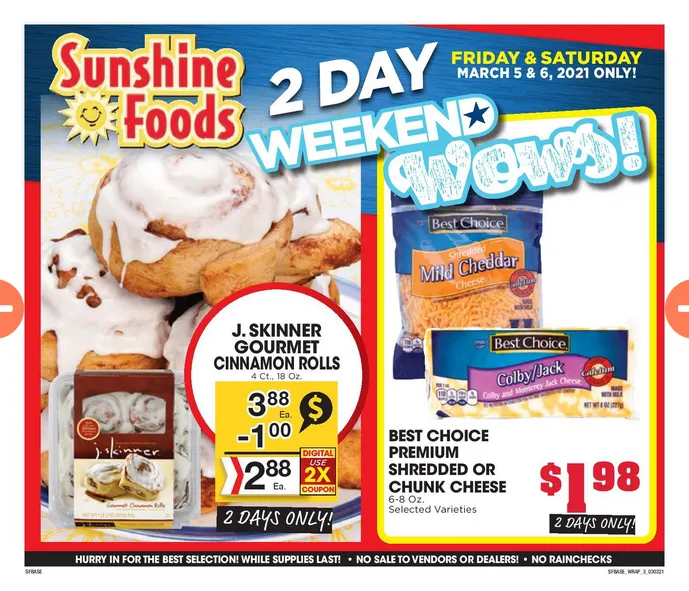 Weekly ad Sunshine Foods Sales from April 3 to April 9 2026 - Page 11