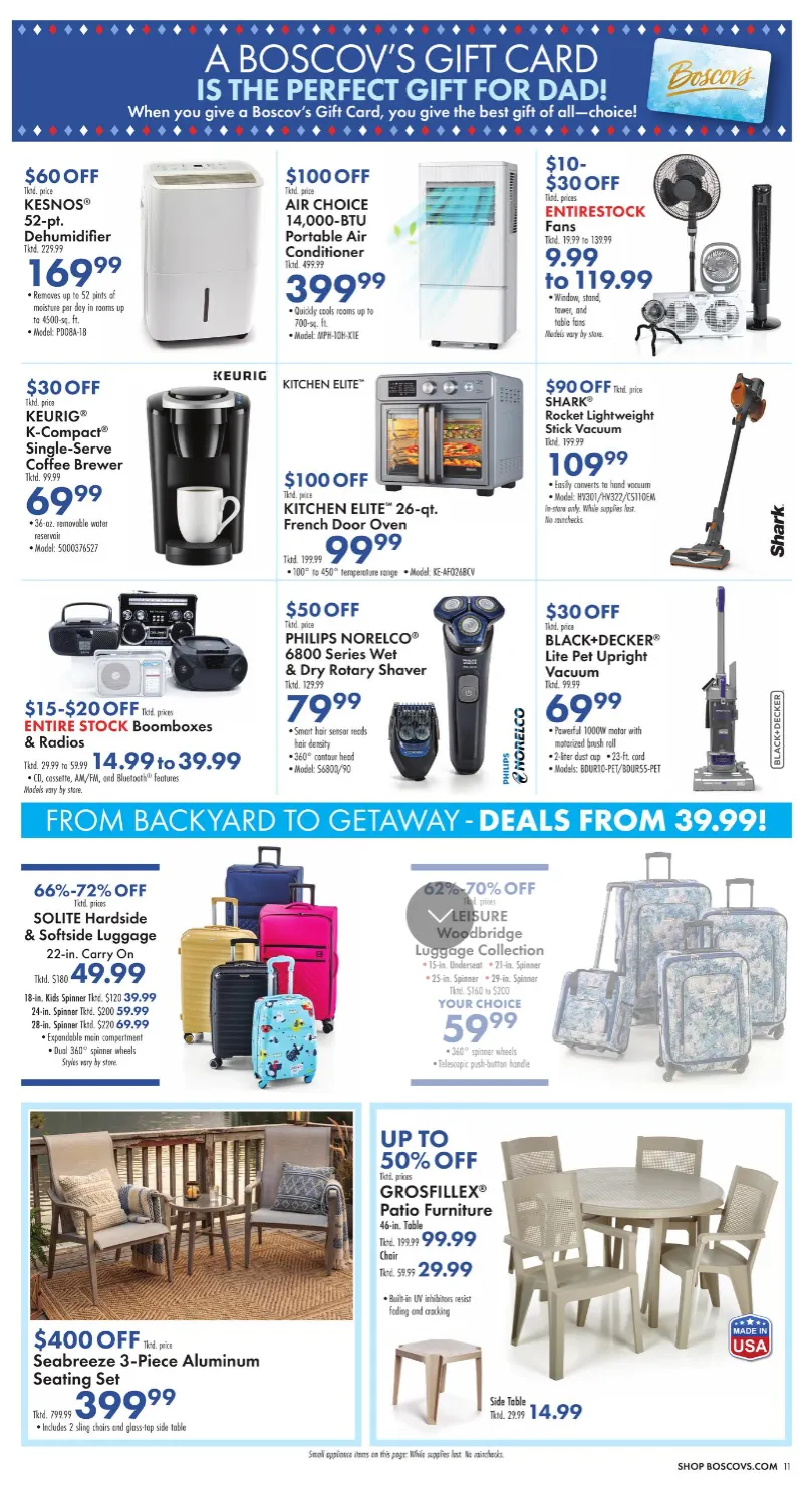 Weekly ad Boscov's Sales from June 4 to June 10 2026 - Page 11