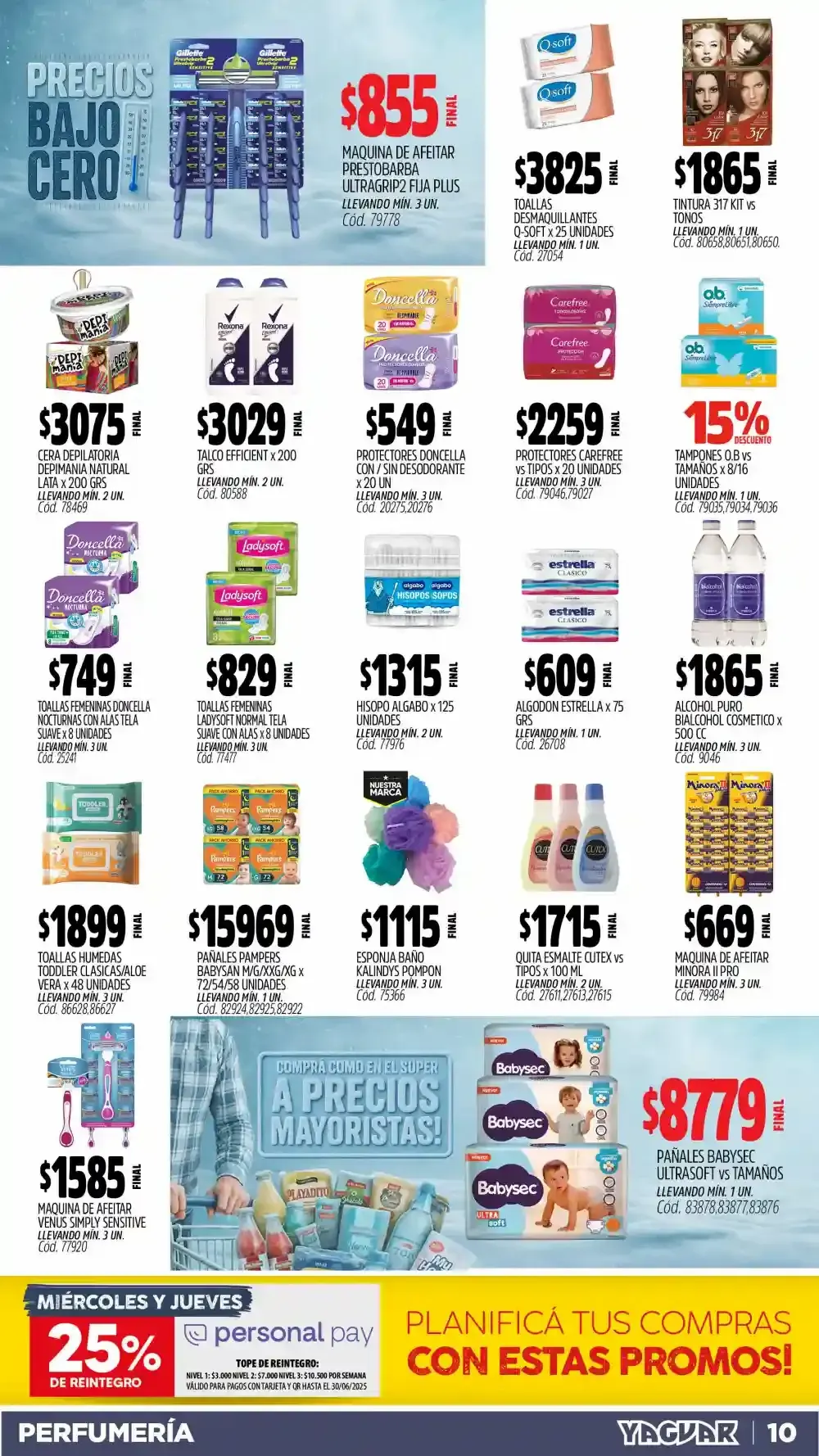 Ofertas de Ofertas Yaguar 2 de junio al 7 de junio 2025 - Página 10 del catálogo