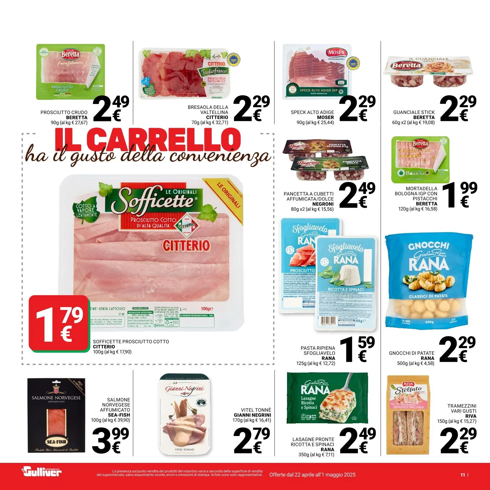 Volantini Gulliver da 22 aprile a 1 maggio di 2025 - Pagina del volantino 11