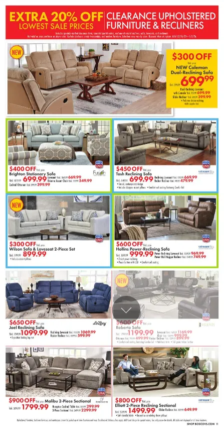 Weekly ad Boscov's  Sales from December 26 to December 31 2025 - Page 11