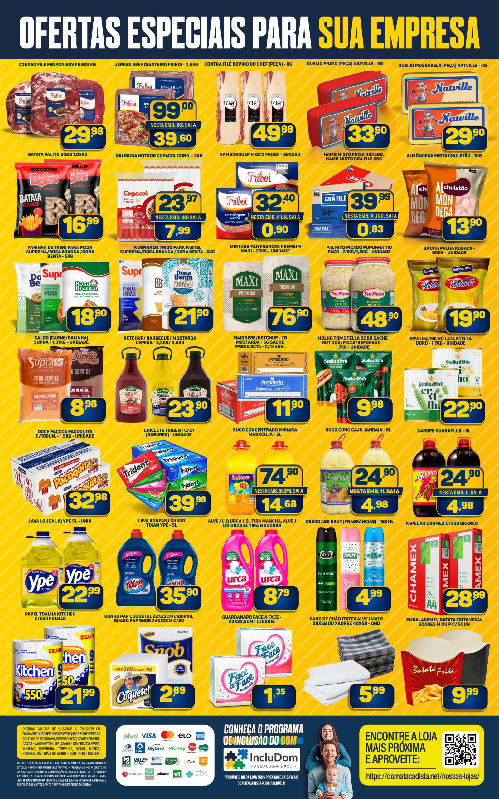 Encarte de Dom Atacadista Ofertas 11 de dezembro até 17 de dezembro 2025 - Pagina 11
