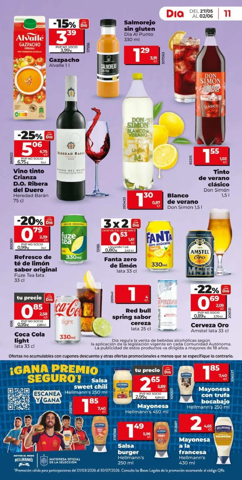 Catálogo de Dia Ofertas 27 de mayo al 2 de junio 2026 - Página 12