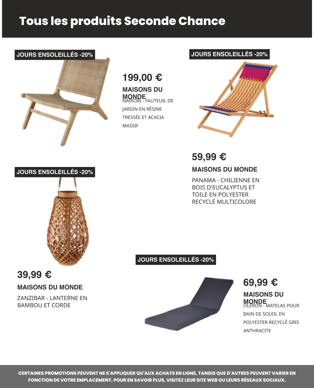 Maisons du Monde Catalogue du 8 mai au 22 mai 2026 - Catalogue page 11
