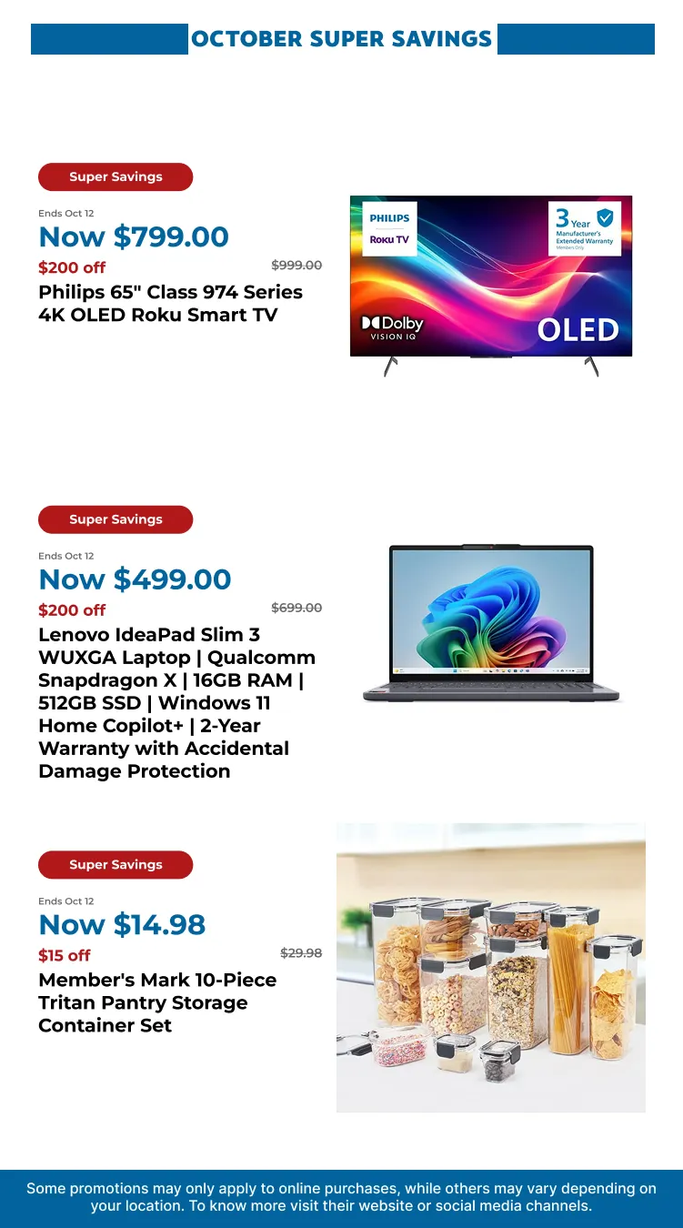 Weekly ad Big Savings from October 7 to October 31 2025 - Page 10