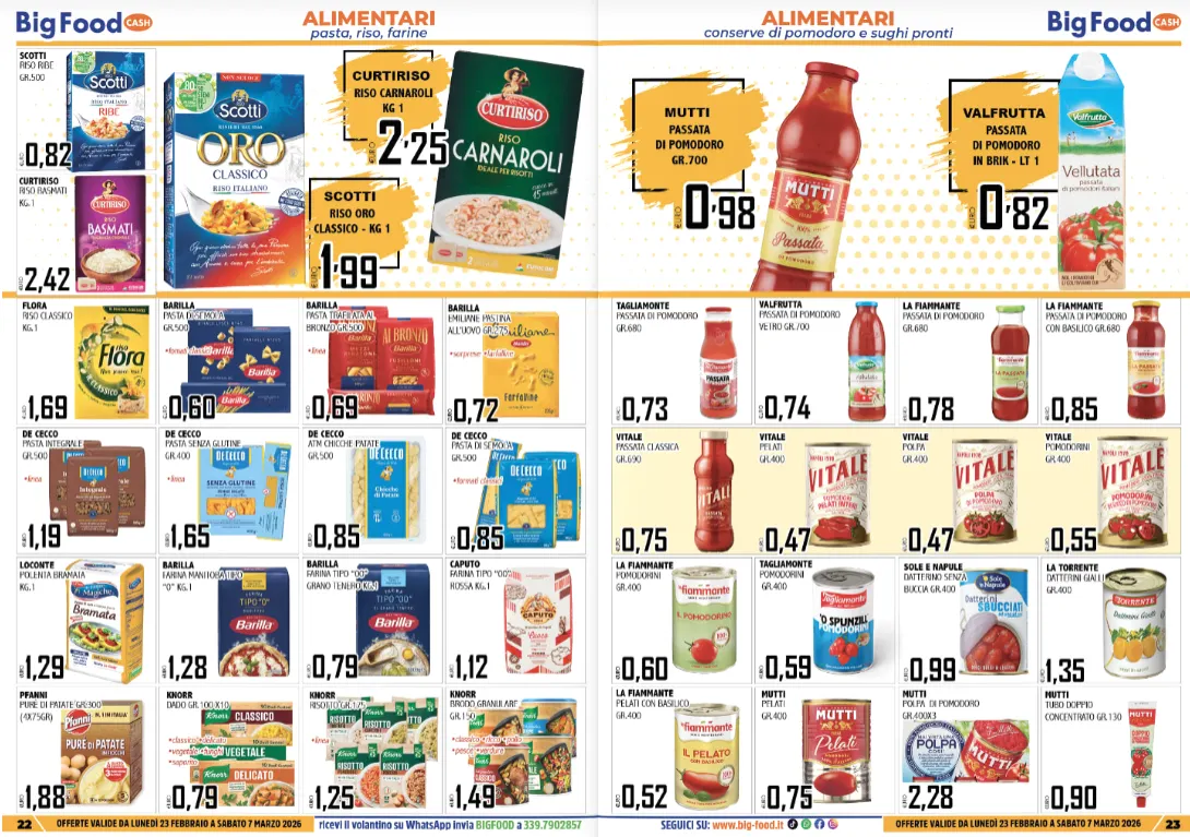 Volantini Big Food Cash da 23 febbraio a 7 marzo di 2026 - Pagina del volantino 11