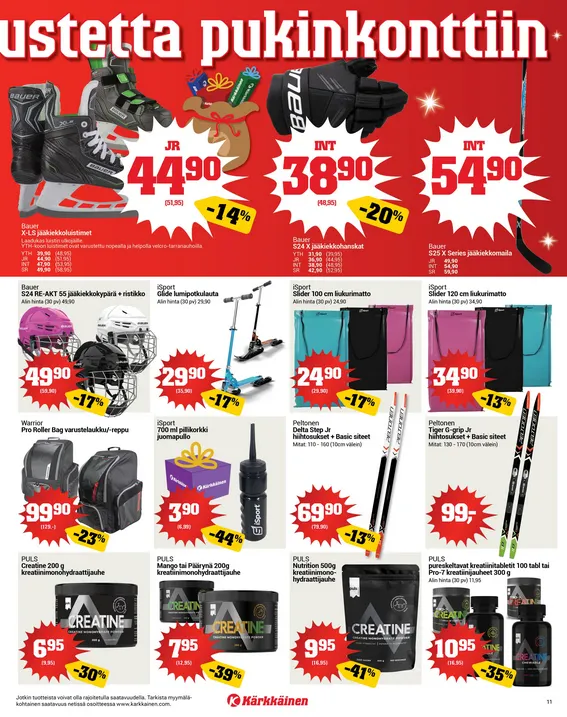  Kaupan Kärkkäinen  voimassa alkaen 17. joulukuuta - 23. joulukuuta 2025 - Tarjouslehti sivu 11