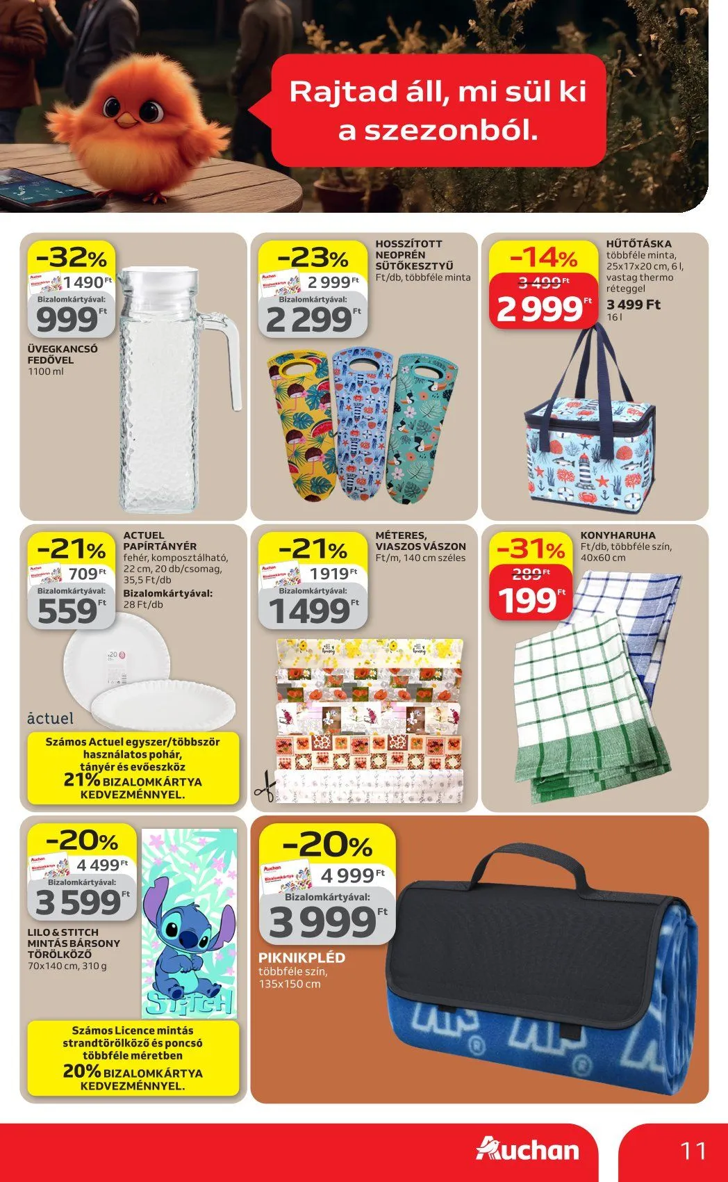 Katalógus Auchan Ajánlatai április 9.-tól április 15.-ig 2026. - Oldal 11