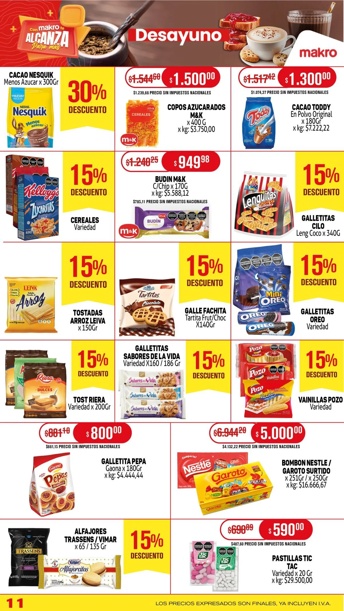 Ofertas de Makro Ofertas 19 de junio al 26 de junio 2025 - Página 11 del catálogo