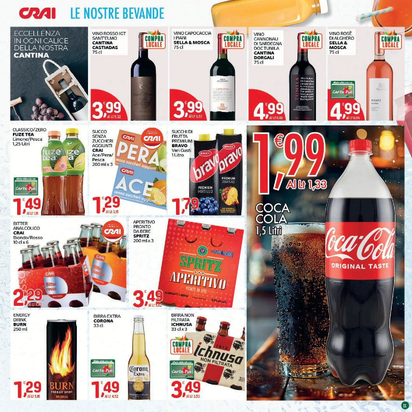 Volantini Crai da 8 gennaio a 18 gennaio di 2026 - Pagina del volantino 11
