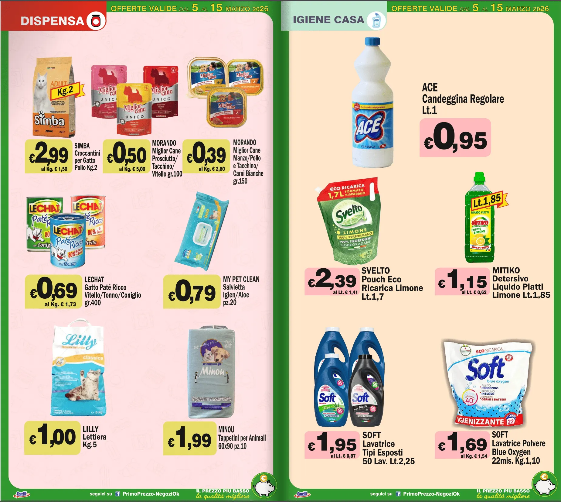 Volantini Primo Prezzo da 5 marzo a 16 marzo di 2026 - Pagina del volantino 10