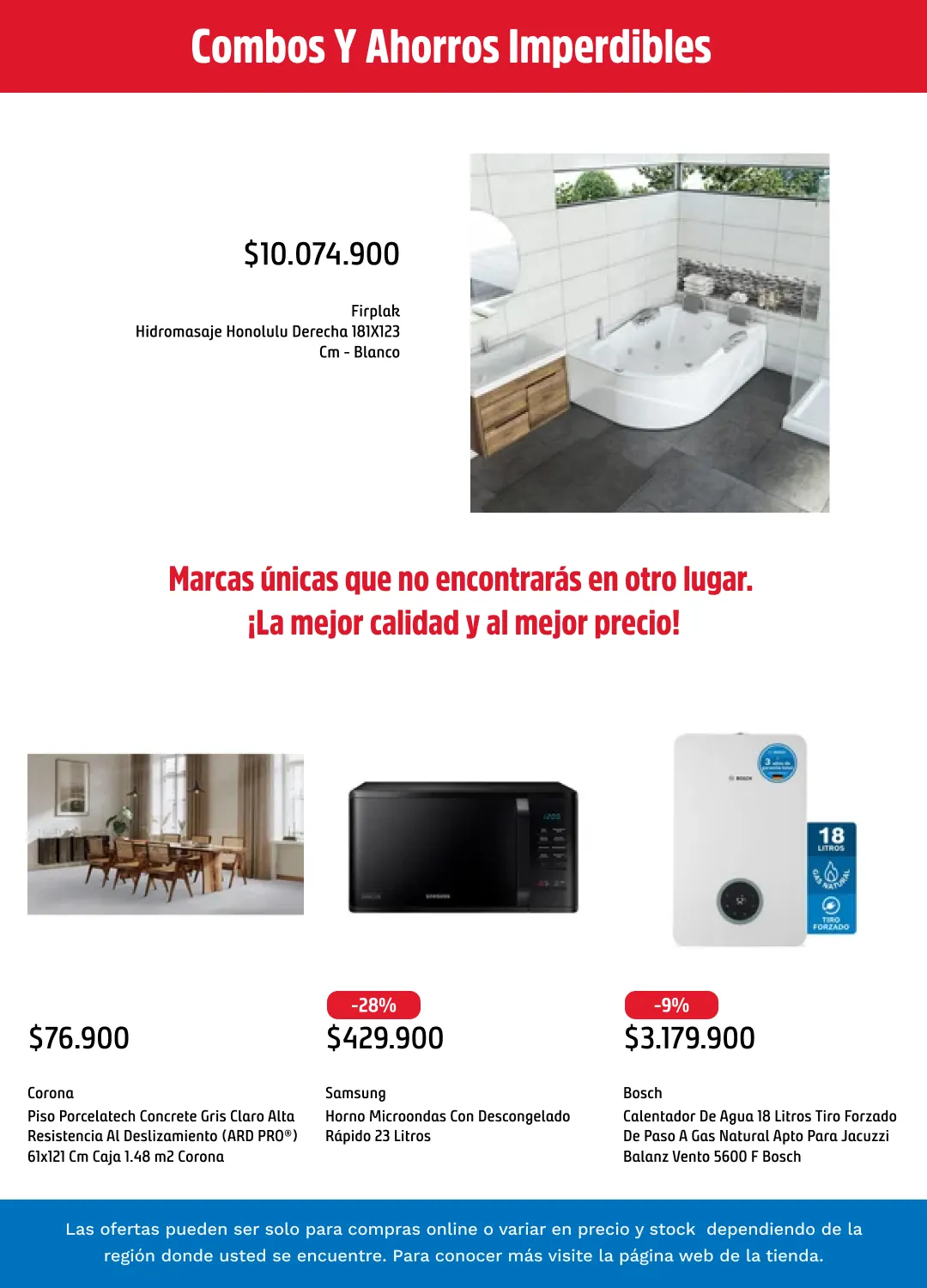 Catalogo de Homecenter Ofertas 30 de diciembre al 18 de enero 2026 - Pag 11