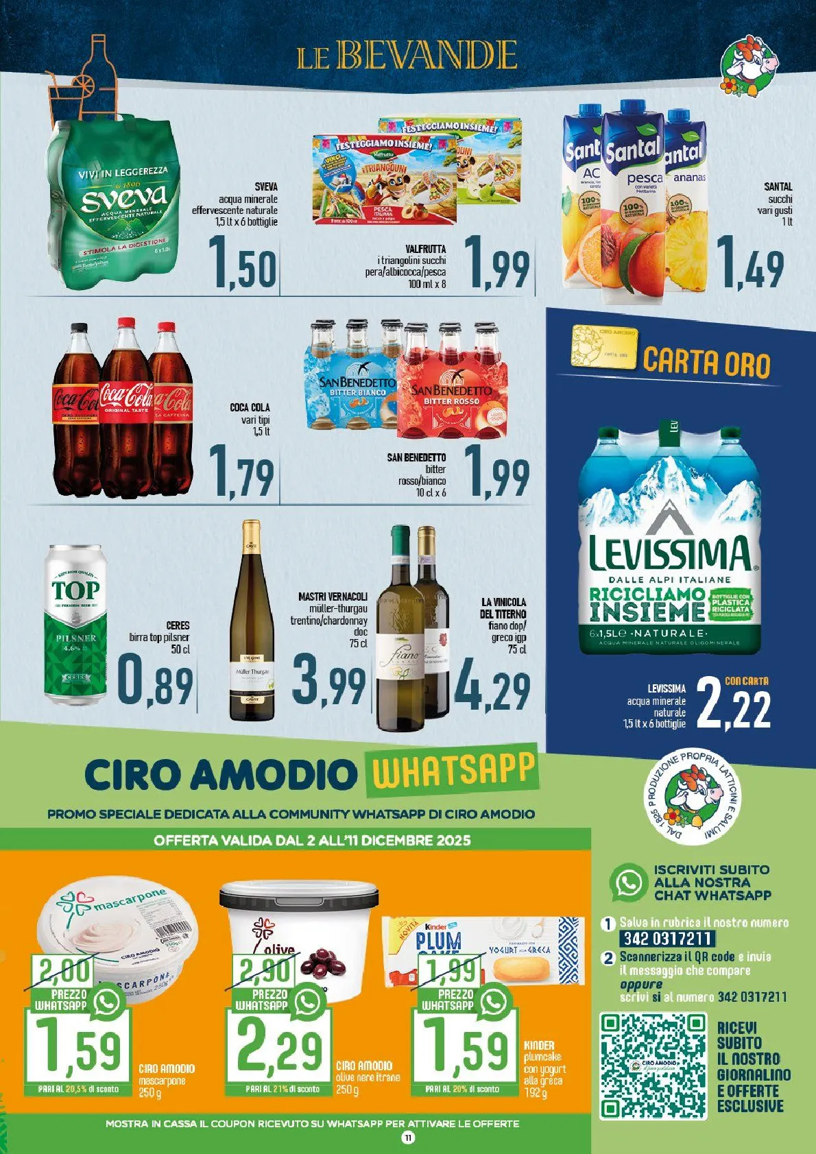Ciro Amodio Volantino da 2 dicembre a 11 dicembre di 2025 - Pagina del volantino 11