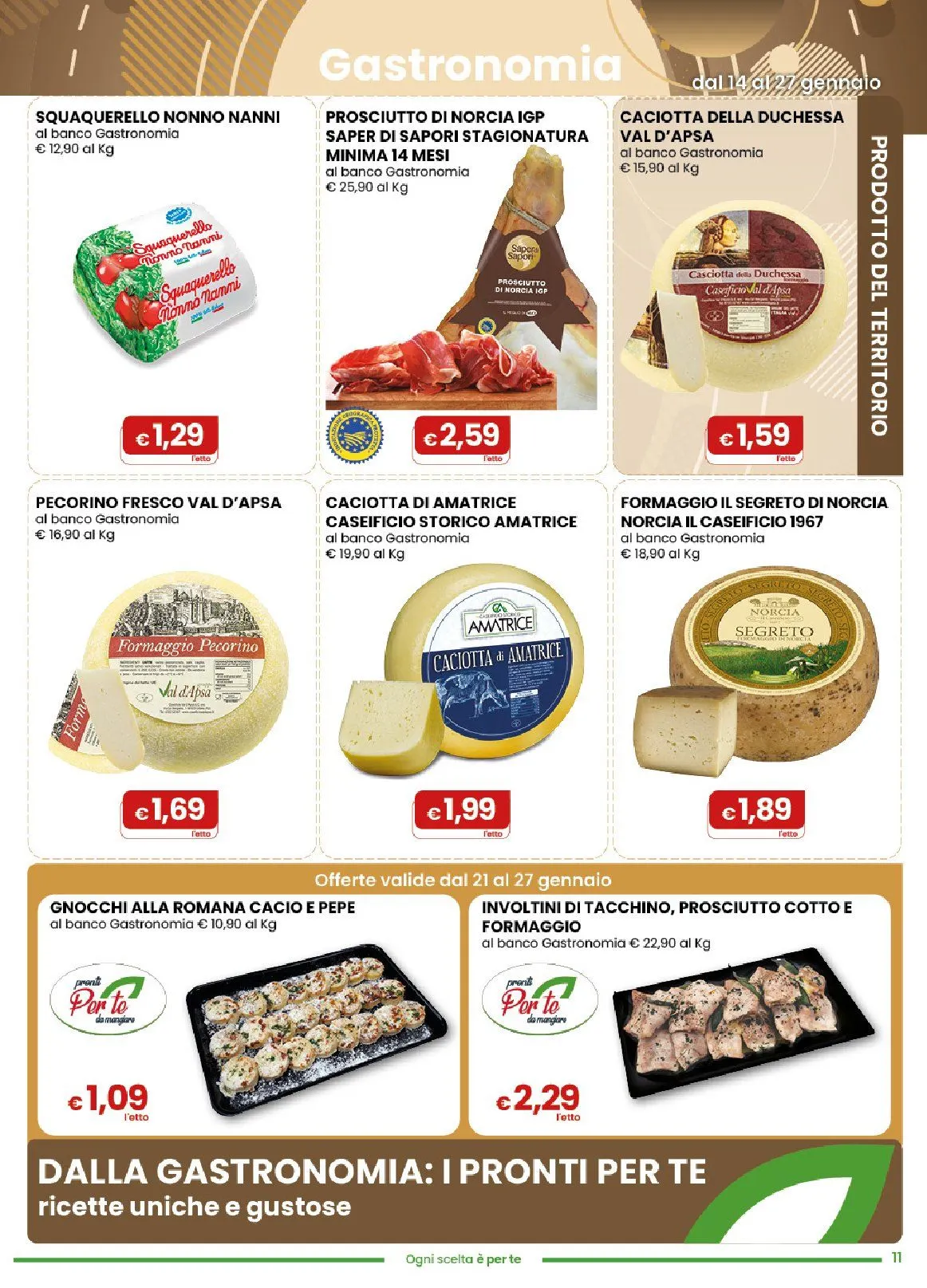  Volantini Gala Supermercati da 14 gennaio a 27 gennaio di 2026 - Pagina del volantino 11