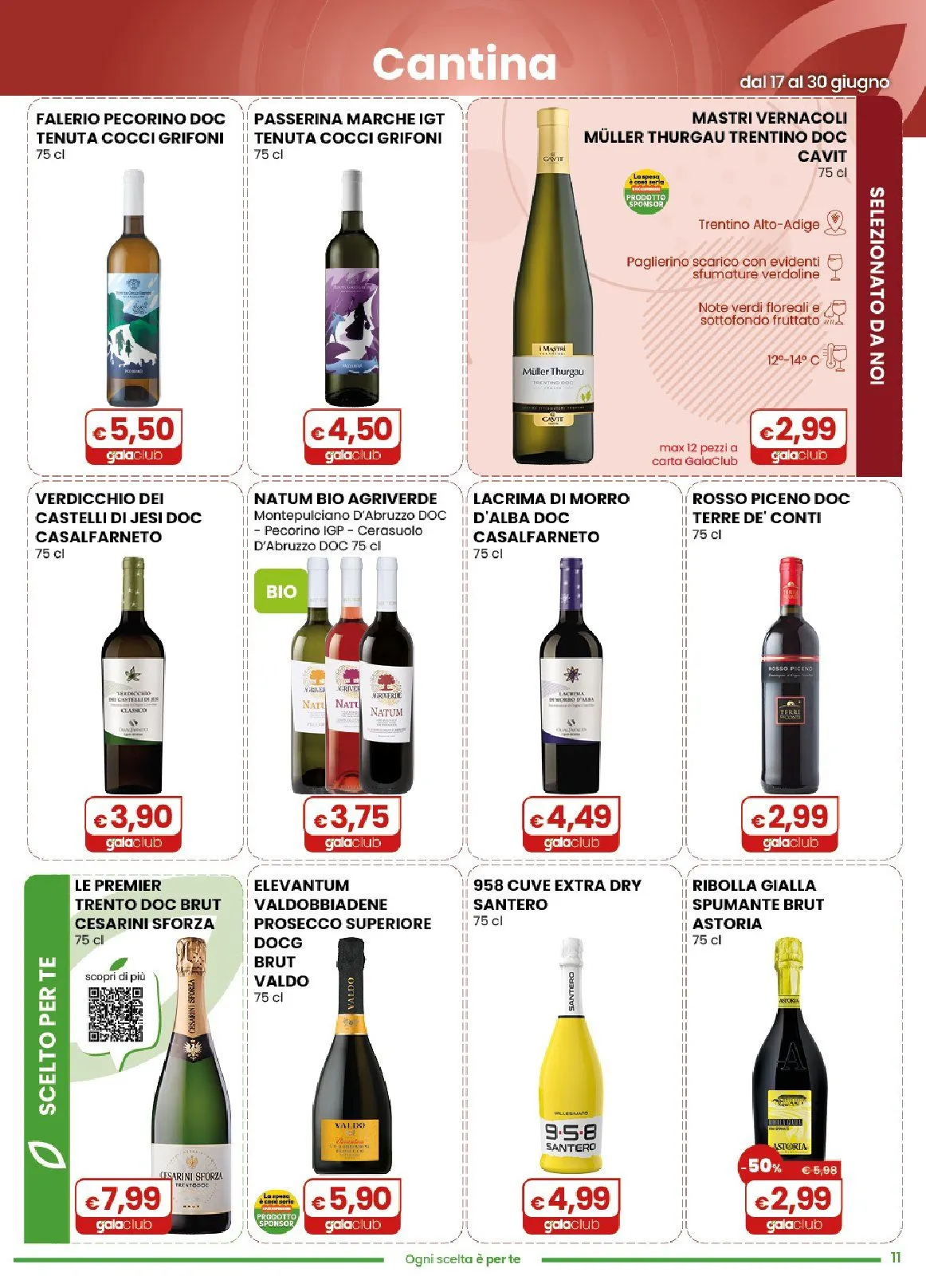  Volantini Gala Supermercati da 17 giugno a 30 giugno di 2026 - Pagina del volantino 11