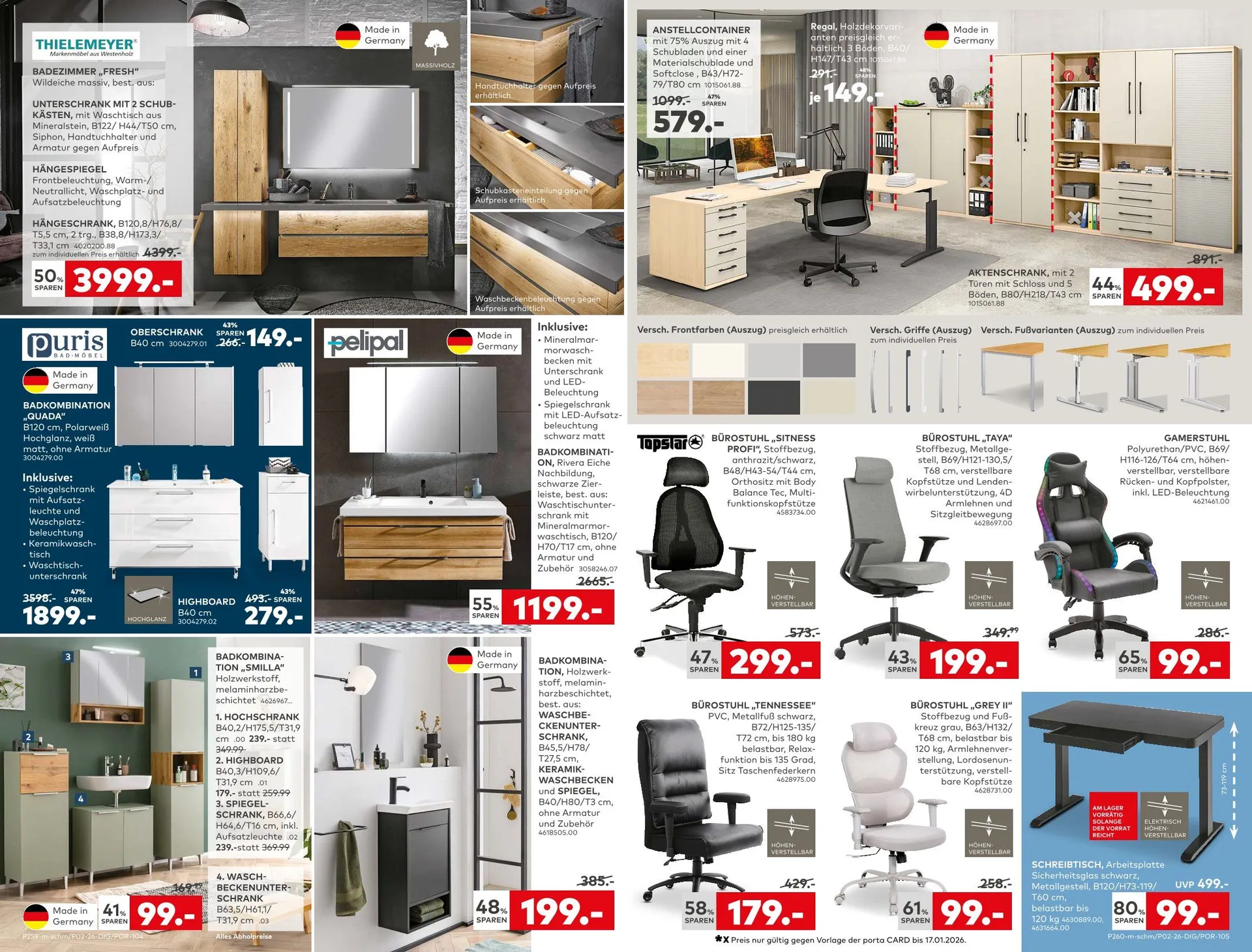 Porta Möbel Angebote von 12. Januar bis 17. Januar 2026 - Prospekt seite 11