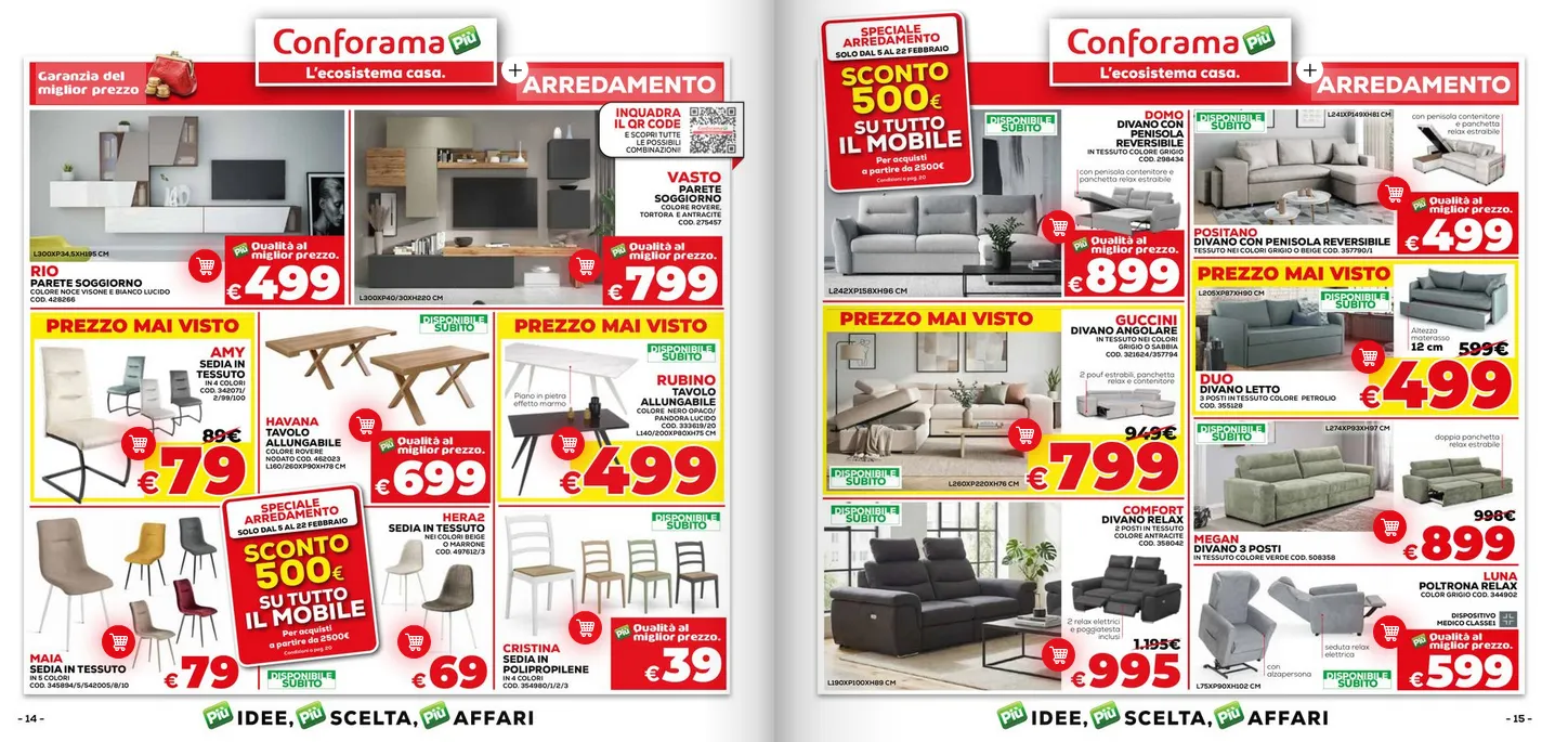 Volantini Conforama da 5 febbraio a 22 febbraio di 2026 - Pagina del volantino 11