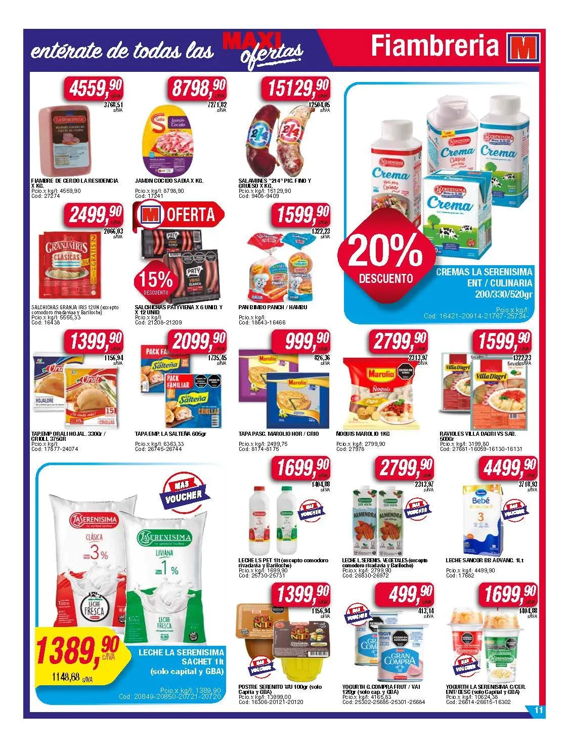 Ofertas de Ofertas Maxiconsumo 10 de junio al 16 de junio 2025 - Página 11 del catálogo